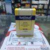 Antinal 200 mg Capsules box, containing Nifuroxazide for the treatment of bacterial acute diarrhea and gastroenteritis