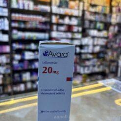 avara-leflunomide-20mg-30-tablets-packaging