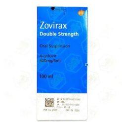 Zovirax Double Strength 400 mg /5 ml Suspension 100 ml