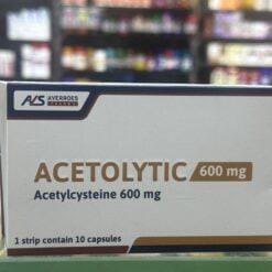 acetolytic 600 mg 10 capsules