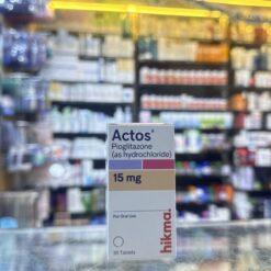 ACTOS 15 MG 30 TAB- Pioglitazone