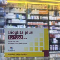 BIOGLITA PLUS 15/850MG 30 TABS