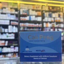 CAL PREG chewable TAB