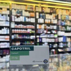 CAPOTRIL 25MG 20 TAB