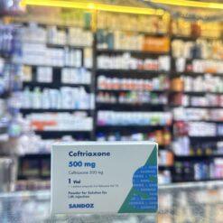 CEFTRIAXONE 0.5GM VIAL IM