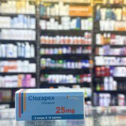 CLOZAPEX 25 MG 50 TAB