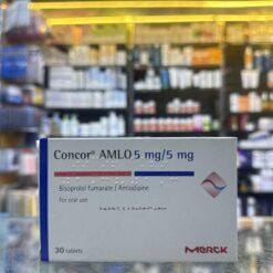 CONCOR AMLO 5/5 MG 30 TABS