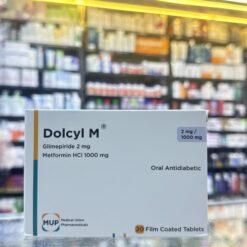 DOLCYL M 2/1000MG 20 F.C.TABS