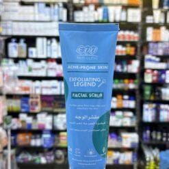 eva efoliating legend facial scrub 100 ml