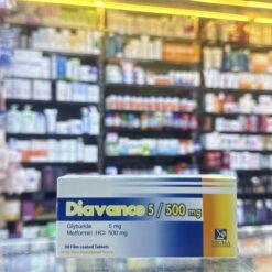 Diavance 5/500mg 30 tablets - Metformin and Glyburide combination for Type 2 Diabetes