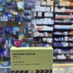 HEPARIN SODIUM-CID 5000 I.U./ML 6 S.C. AMP.