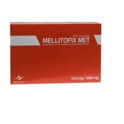 MELLITOFIX MET 12.50/1000 MG 30 TAB