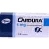 CARDURA 4MG 14 TAB