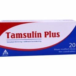 TAMSULIN PLUS 6/0.4MG 20 MR TABS