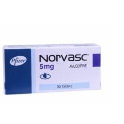 NORVASC 5MG 30TAB
