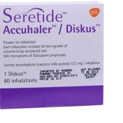 SERETIDE DISKUS 50/250 -60DOSE