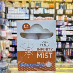 INFINITY CARE 50+ SPF MIST 200 ML 1+1