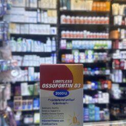 LIMITLESS OSSOFORTIN D3 (2.000 I.U.) 30 TABS.