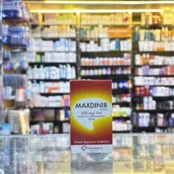 MAXDINIR 250MG/5ML 60ML SUSP