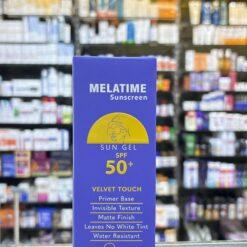 melatime sun gel spf 50+ anti shine 50ml 1+1