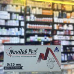 NEVILOB PLUS 5/25 MG 20 TAB