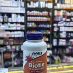 Now Biotin 10000 mg 120 capsules