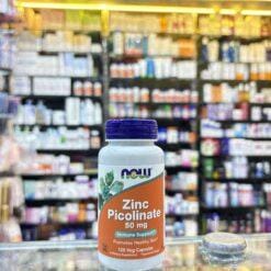 NOW ZINC PICOLINATE 50 MG 120 CAPSULES