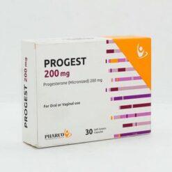 PROGEST 200MG 30 ORAL/VAGINAL CAPS.