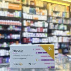PROGEST100 mg 24 cap