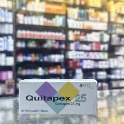 QUITAPEX 25 M 30 TAB