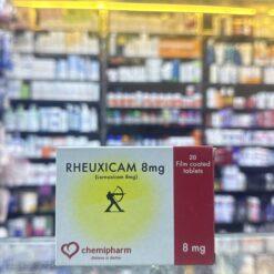RHEUXICAM 8MG 20 F.C.TAB