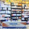 A tube of Rubalgine Cream (Methyl Salicylate) for muscle and joint pain relief at Dr. Magdy Farouk Pharmacy Hurghada.