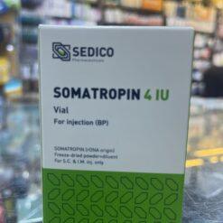 Somatropin 4 IU (1.6mg) vial for injection