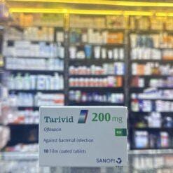TARIVID 200MG 10 F.C. TAB