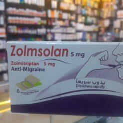 ZOLMSOLAN 5 MG 6 ORODISPERSIBLE FILM