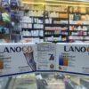 Lanoco food supplement box containing 10 sachets of Marine Hydrolyzed Collagen and Vitamin C for bone health.