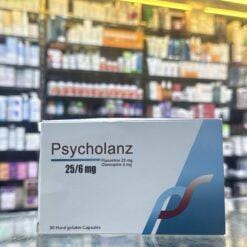 PSYCOLANZ 25/6 MG 30 CAPSULES
