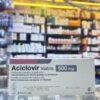 Aciclovir Viatris 500 mg 5 vials box at Magdy Farouk Pharmacy Hurghada