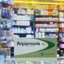 Aripiprazole 15 mg 20 tablets box for bipolar and schizophrenia at Magdy Farouk Pharmacy Hurghada