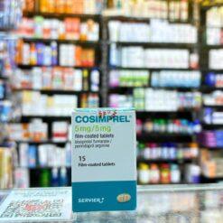 COSIMPREL 5/5 MG 15 F.C. TABS.