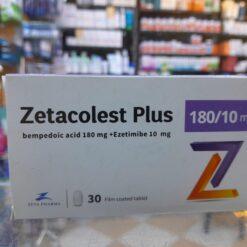ZETACOLEST plus 180/10 MG 30 F.C. TABS