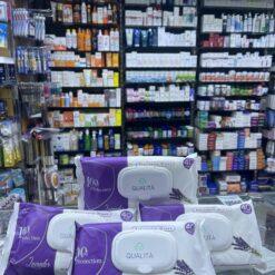qualita antiseptic wipes lavander   40 pcs
