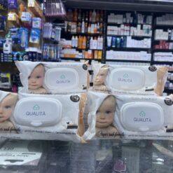 qualita zinc wipes bkidsaby  80 pcs